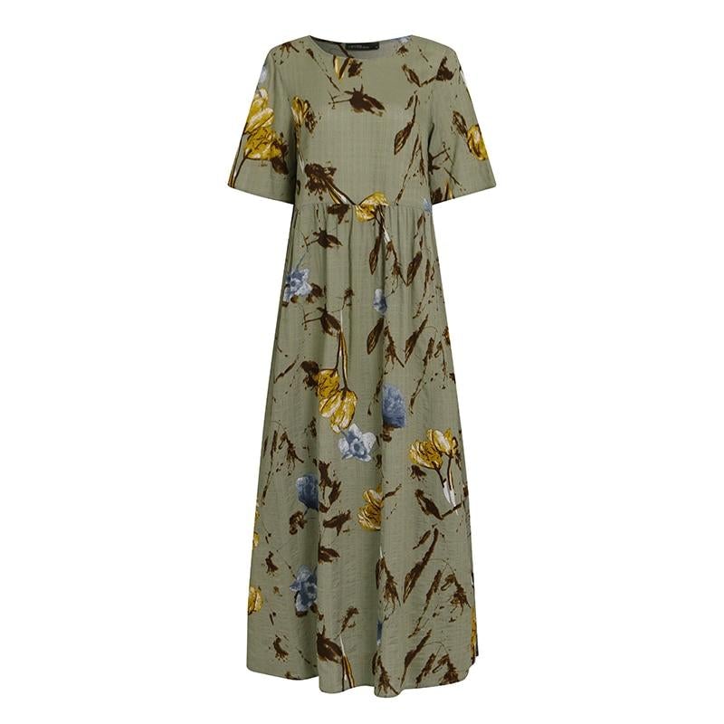LB | "Zea" designerska sukienka maxi