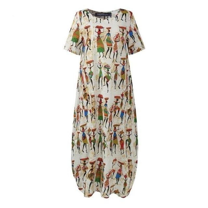 LB | "Zea" designerska sukienka maxi