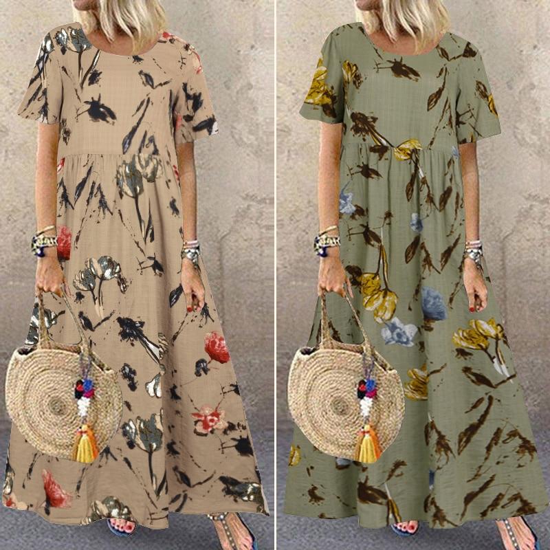LB | "Zea" designerska sukienka maxi