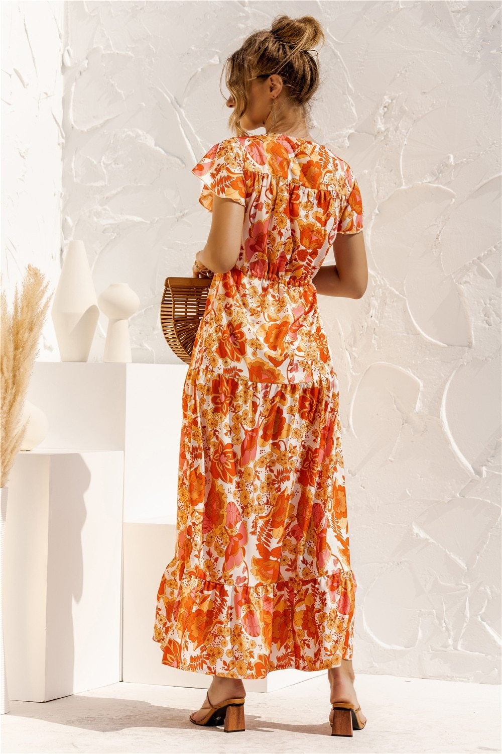 LB | "Kailani" Elegancka designerska sukienka maxi