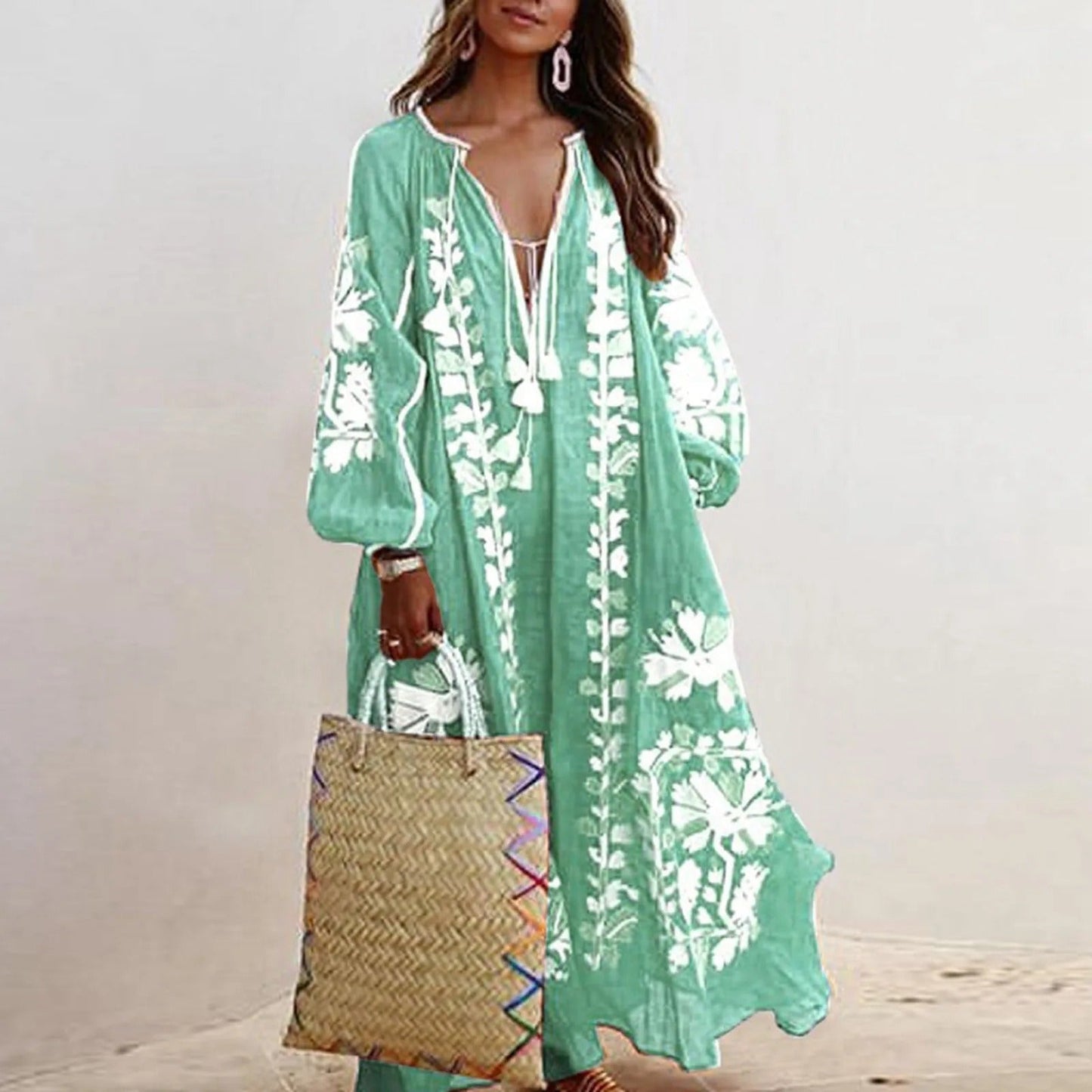 AS | Sukienki oversize z nadrukiem vintage