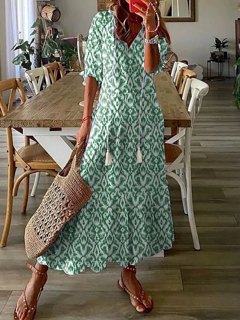LB | Damska sukienka maxi w stylu boho