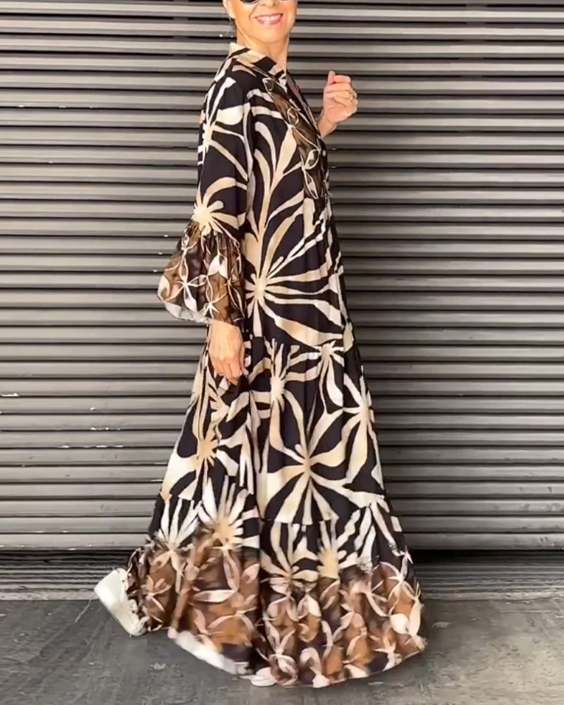 LB | Sukienka maxi Tropical Bloom