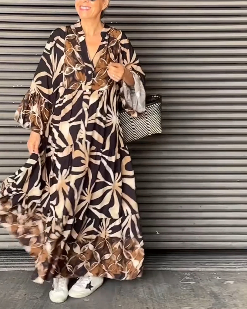 LB | Sukienka maxi Tropical Bloom