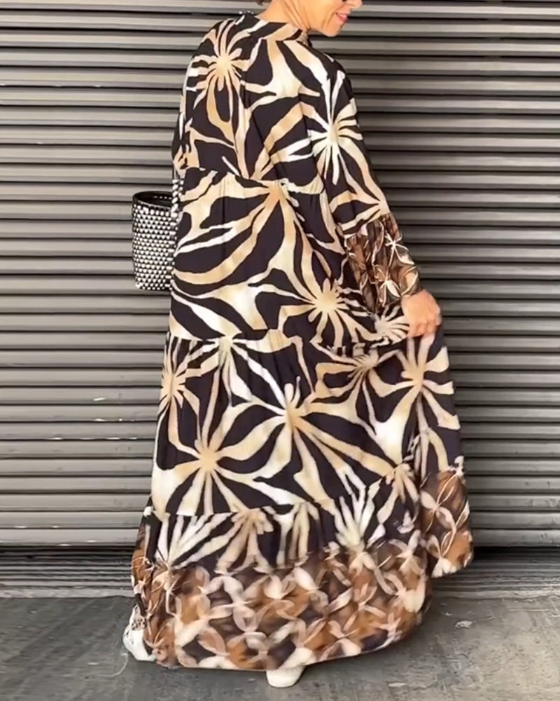 LB | Sukienka maxi Tropical Bloom