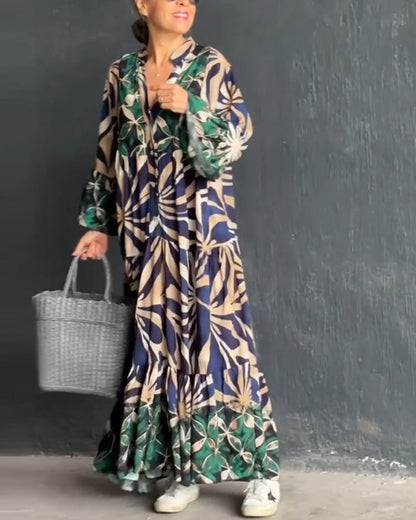 LB | Sukienka maxi Tropical Bloom