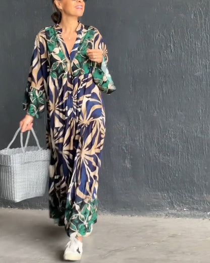 LB | Sukienka maxi Tropical Bloom