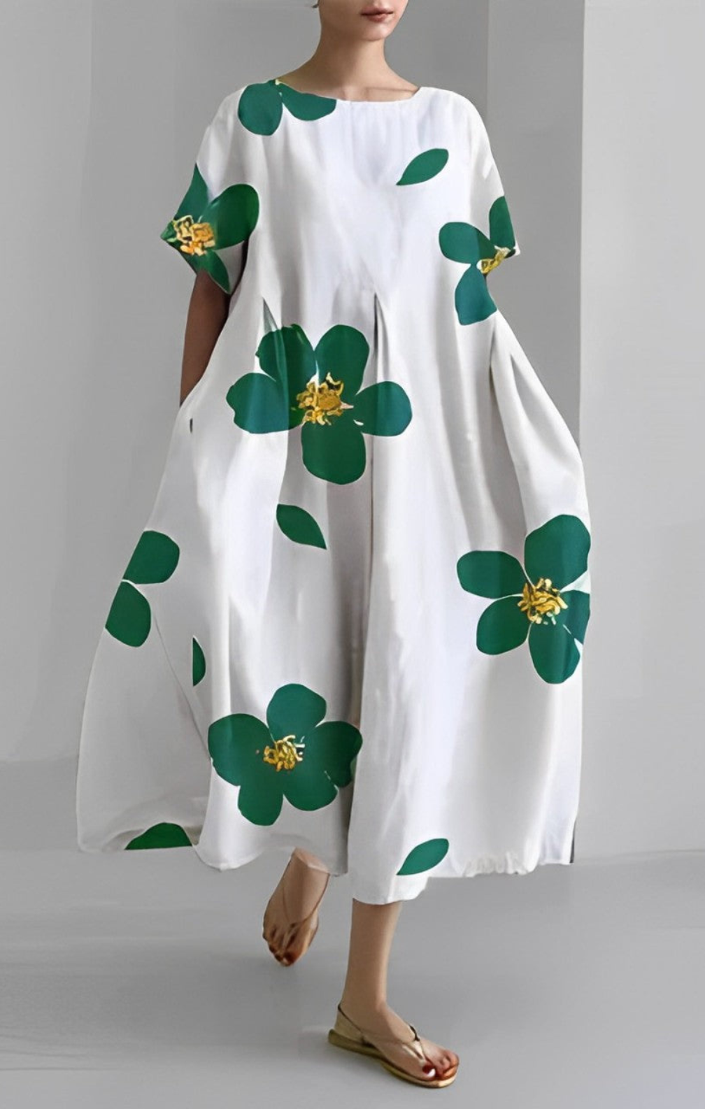 LB | Sukienka maxi Malina