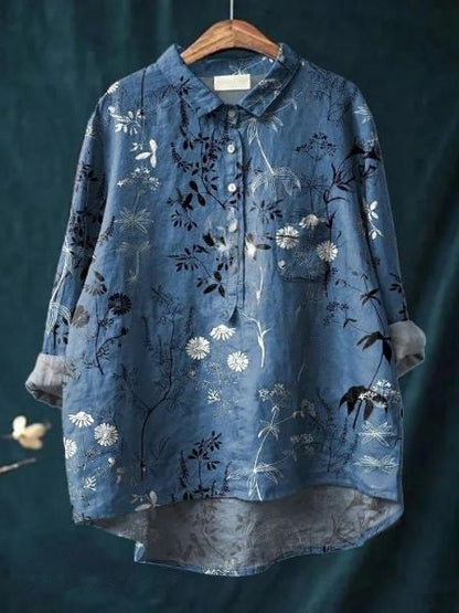 AS | Elegancka i uniwersalna bluzka w kwiaty