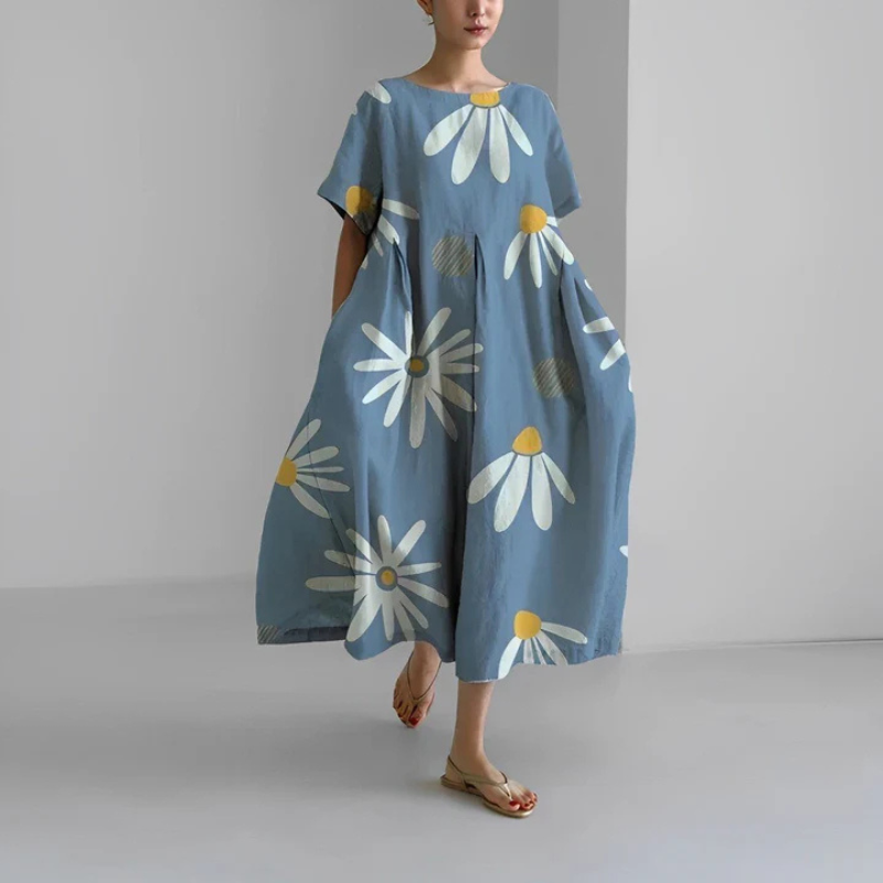 LB | Boho sukienka midi dla kobiet | Midi