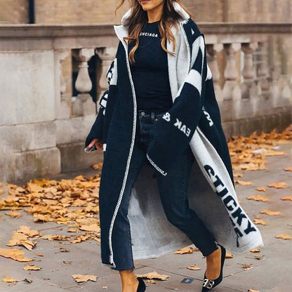 LB | Stylowy i elegancki płaszcz zimowy