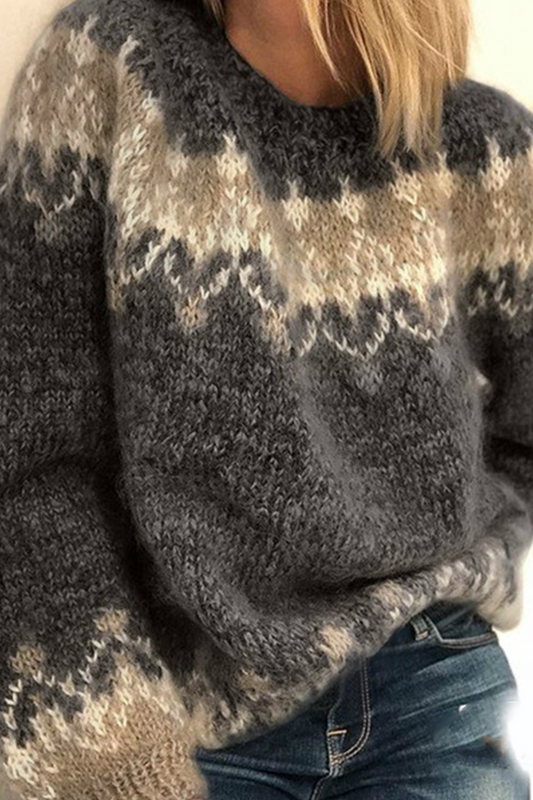 AS | Luźny i ponadczasowy sweter zimowy