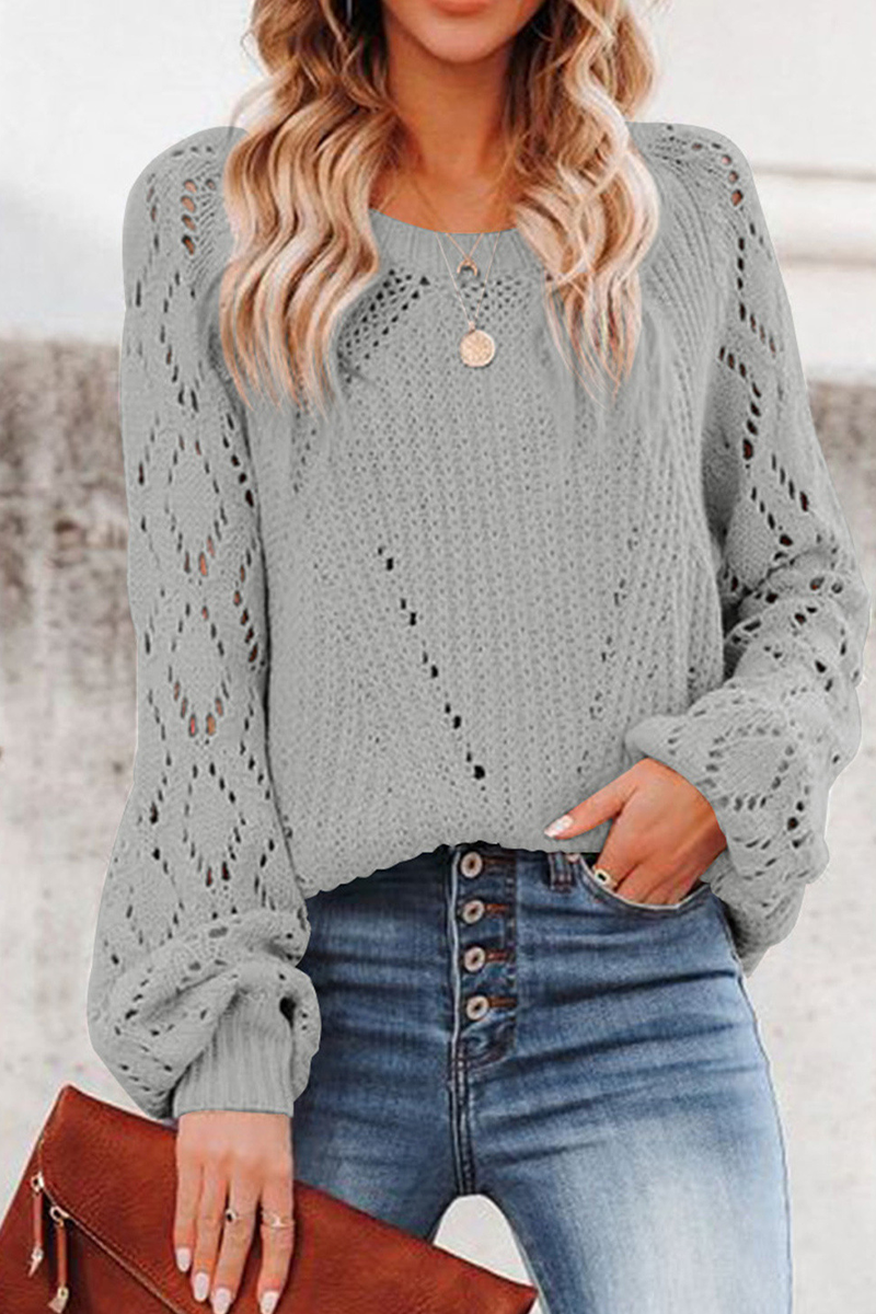 AS | Luźny i stylowy top zimowy