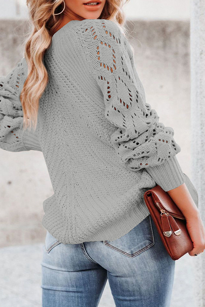 AS | Luźny i stylowy top zimowy