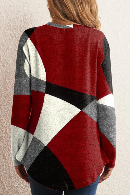 AS | Luźny i stylowy top zimowy