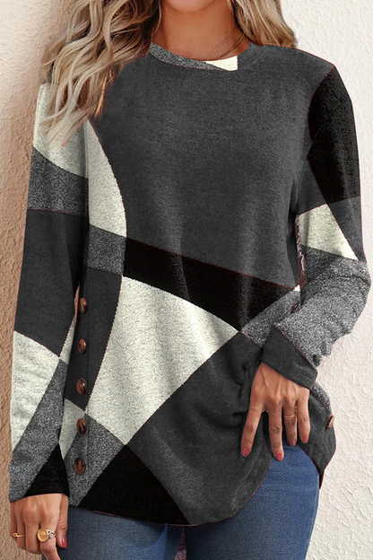 AS | Luźny i stylowy top zimowy