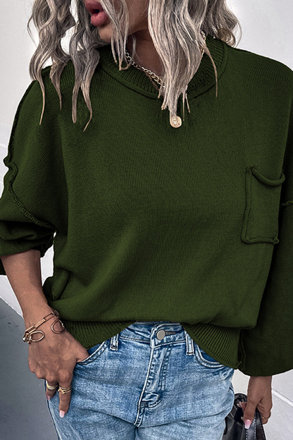 AS | Luźny i stylowy top zimowy