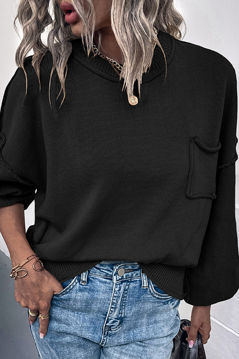 AS | Luźny i stylowy top zimowy