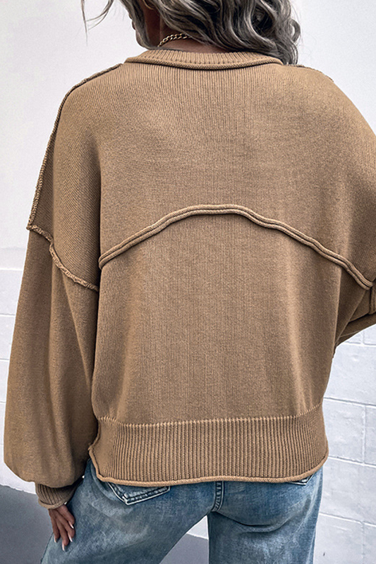 AS | Luźny i stylowy top zimowy