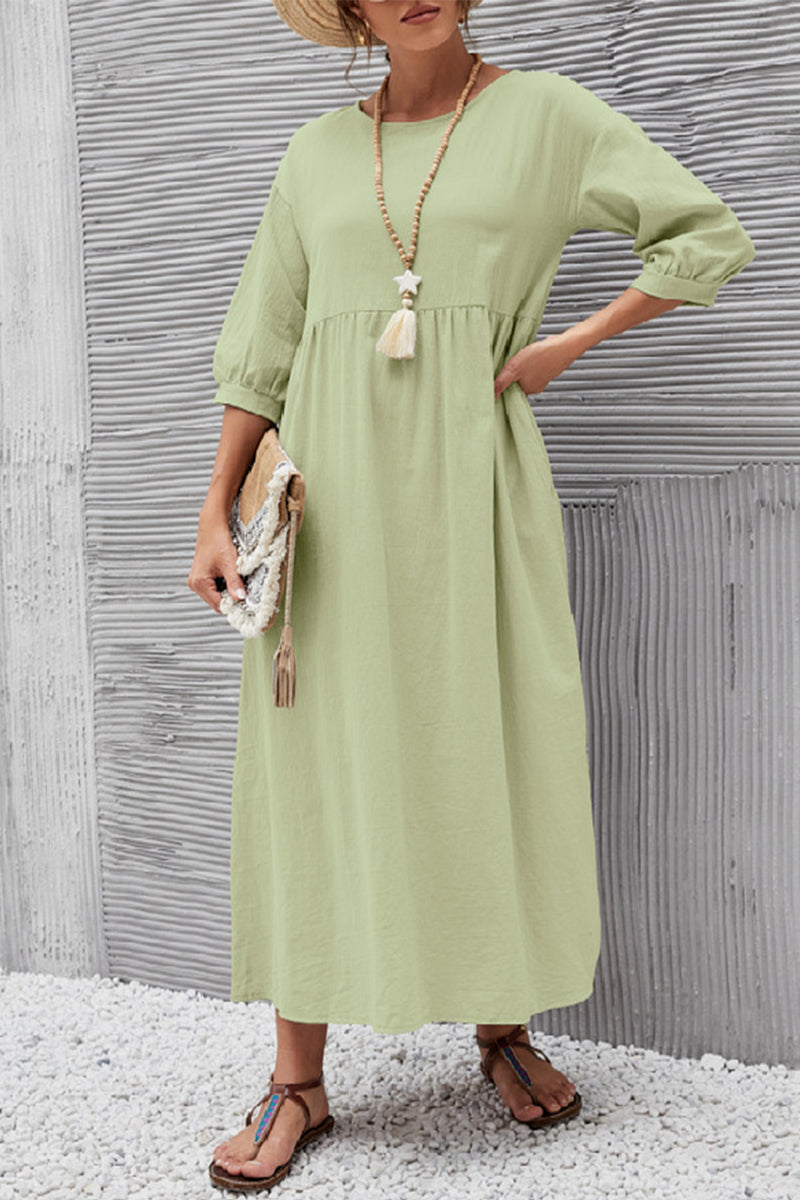 LB | Casualowa sukienka maxi