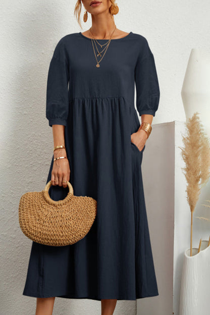 LB | Casualowa sukienka maxi