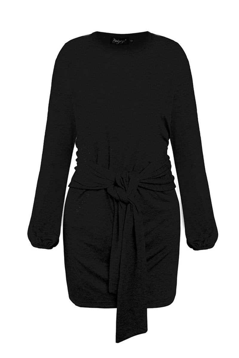 LB | Florcoo Nowa sukienka mini z paskiem (3 kolory)