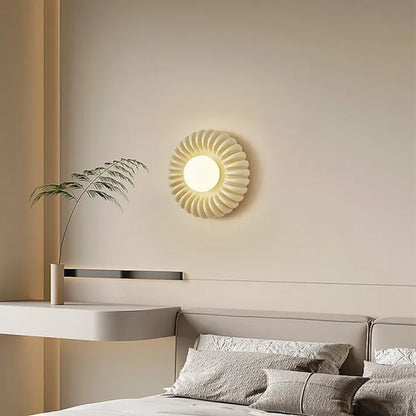 ResinGlow | Lampa ścienna do sypialni