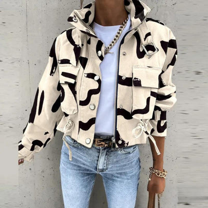 LB | Kurtka Crop Top dla kobiet