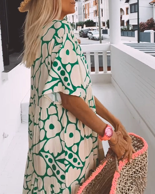 LB | Sukienka maxi Botanical Breeze