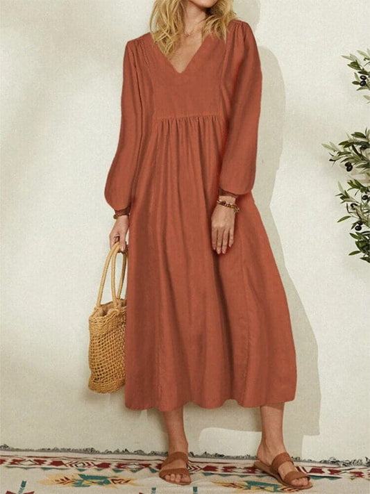 LB | Elegancka sukienka maxi na lato