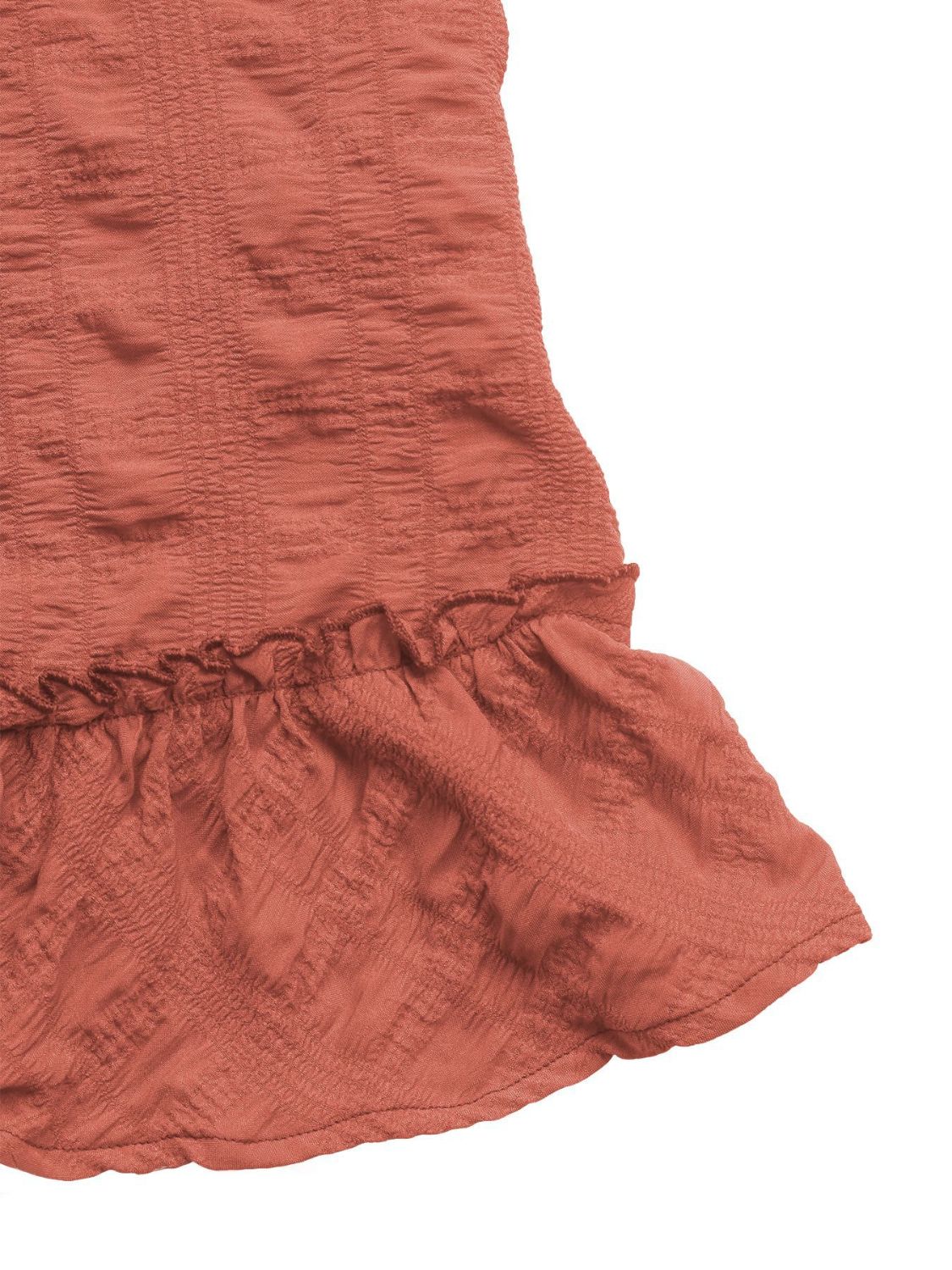 LB | Perfee Texture Sukienka mini z szerokim paskiem i kwadratowym dekoltem
