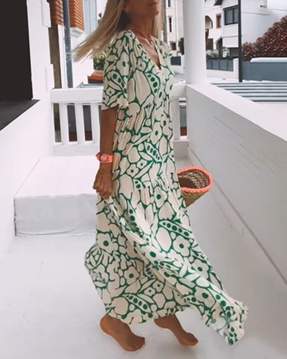 LB | Sukienka maxi Botanical Breeze