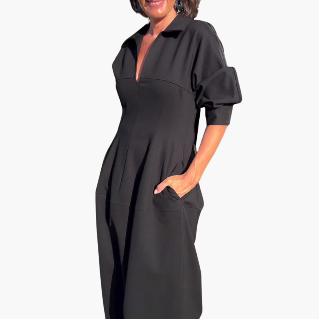 LB | Elegancka sukienka midi