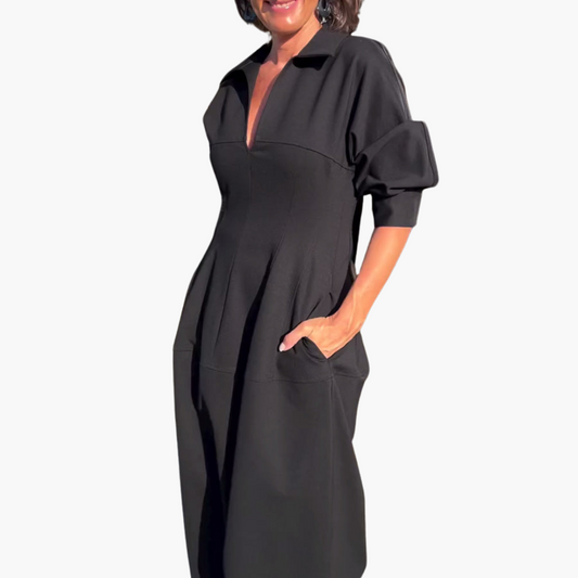 LB | Elegancka sukienka midi