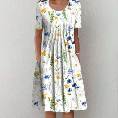 LB | Sukienka midi Summer Garden