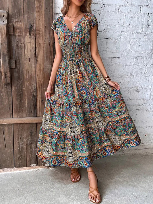 LB | Stylowa casualowa sukienka midi