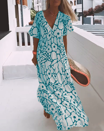 LB | Sukienka maxi Botanical Breeze