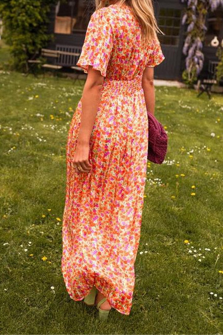 LB | Radiant Petal Maxi Dress