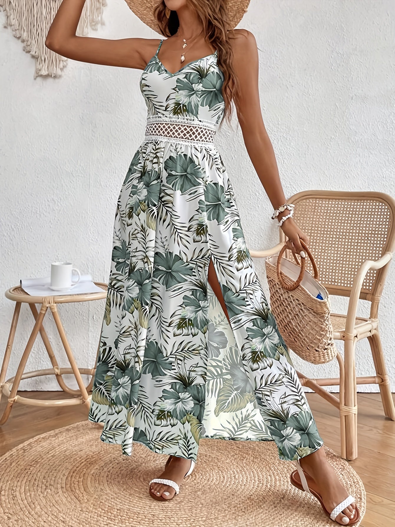 LB | Sukienka maxi Tropical Glow