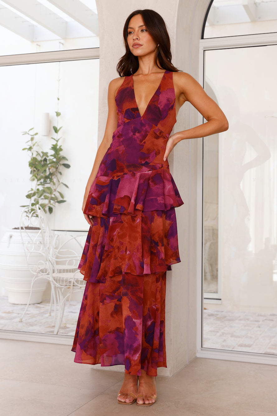 LB | Elegancka sukienka maxi dla letniego stylu bez wysiłku