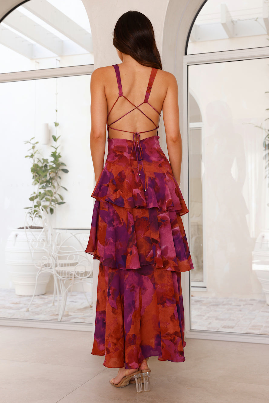 LB | Elegancka sukienka maxi dla letniego stylu bez wysiłku