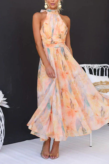 LB | Sukienka maxi Watercolor Dream