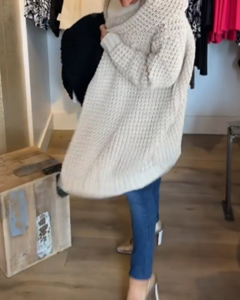 LB | Nowoczesny i modny kardigan zimowy