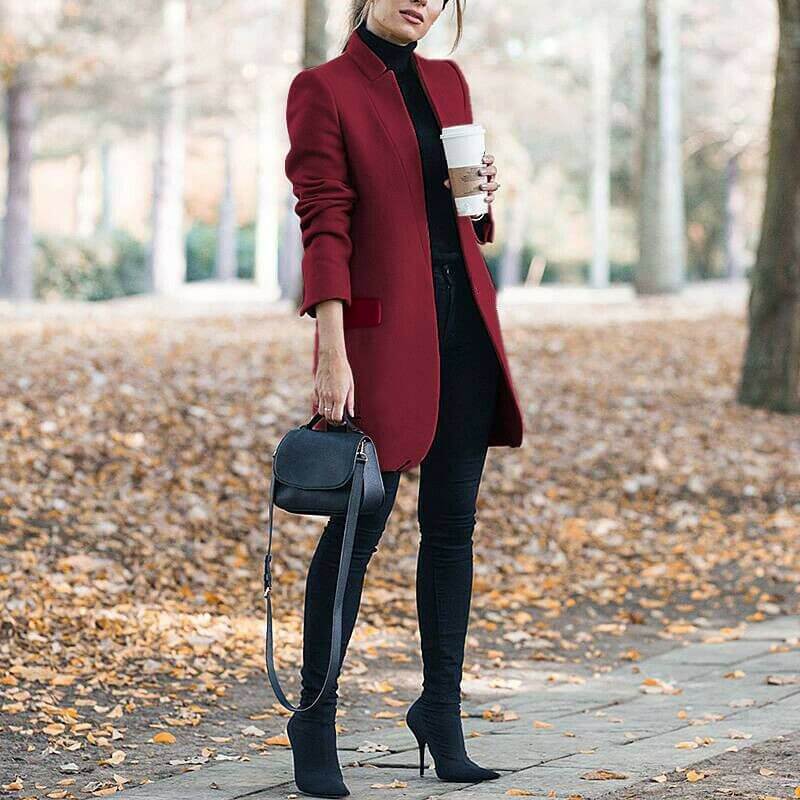 LB | Elegancka i swobodna kurtka zimowa