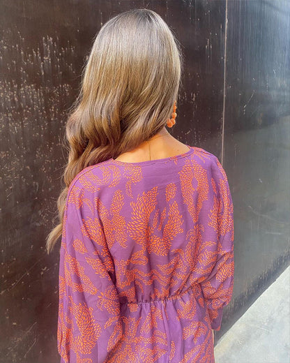 LB | Twist Elegance Midi Dress