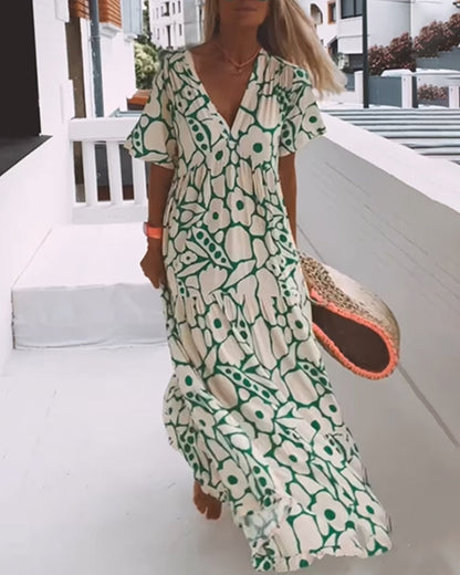 LB | Sukienka maxi Botanical Breeze