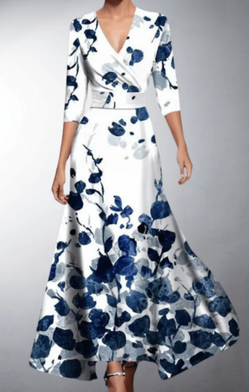 LB | Kwiatowa sukienka maxi Flora