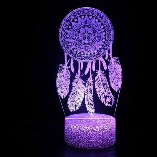 3DDecor - Lampa z łapaczem snów
