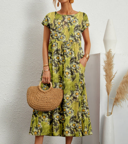 AS | Elegancka sukienka w kwiaty