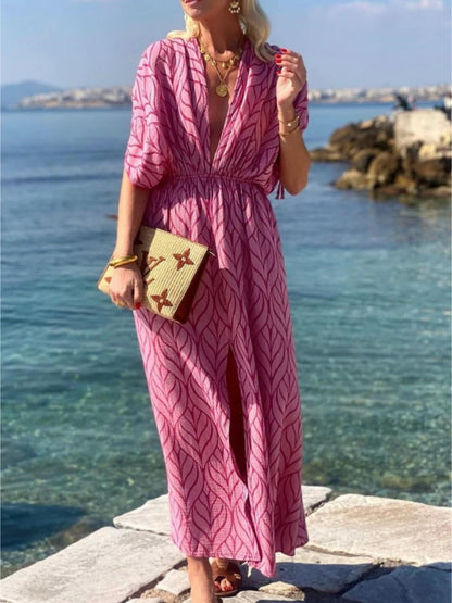 LB | Printed Resort Maxi Dress